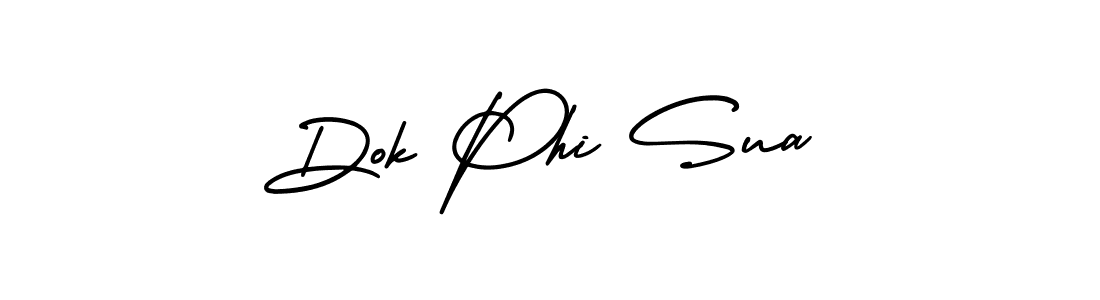 Make a beautiful signature design for name Dok Phi Sua. Use this online signature maker to create a handwritten signature for free. Dok Phi Sua signature style 3 images and pictures png