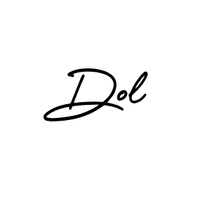 You should practise on your own different ways (AmerikaSignatureDemo-Regular) to write your name (Dol) in signature. don't let someone else do it for you. Dol signature style 3 images and pictures png