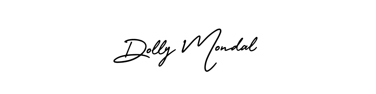 Create a beautiful signature design for name Dolly Mondal. With this signature (AmerikaSignatureDemo-Regular) fonts, you can make a handwritten signature for free. Dolly Mondal signature style 3 images and pictures png