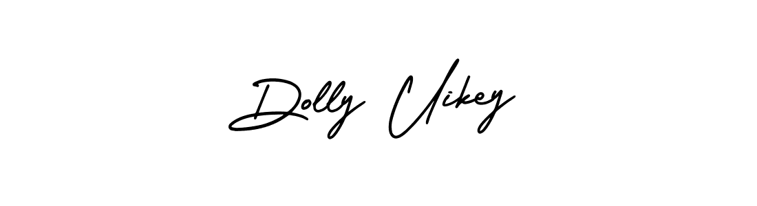 Also You can easily find your signature by using the search form. We will create Dolly Uikey name handwritten signature images for you free of cost using AmerikaSignatureDemo-Regular sign style. Dolly Uikey signature style 3 images and pictures png