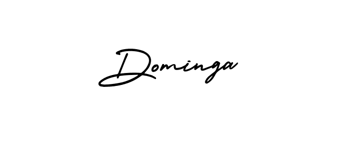 AmerikaSignatureDemo-Regular is a professional signature style that is perfect for those who want to add a touch of class to their signature. It is also a great choice for those who want to make their signature more unique. Get Dominga name to fancy signature for free. Dominga signature style 3 images and pictures png