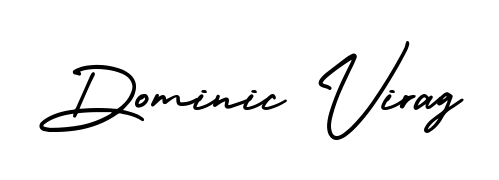 How to make Dominic Virag name signature. Use AmerikaSignatureDemo-Regular style for creating short signs online. This is the latest handwritten sign. Dominic Virag signature style 3 images and pictures png
