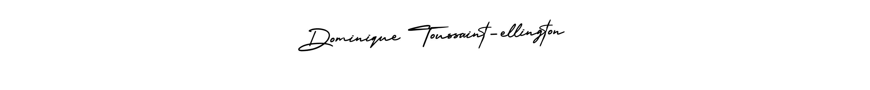 See photos of Dominique Toussaint-ellington official signature by Spectra . Check more albums & portfolios. Read reviews & check more about AmerikaSignatureDemo-Regular font. Dominique Toussaint-ellington signature style 3 images and pictures png