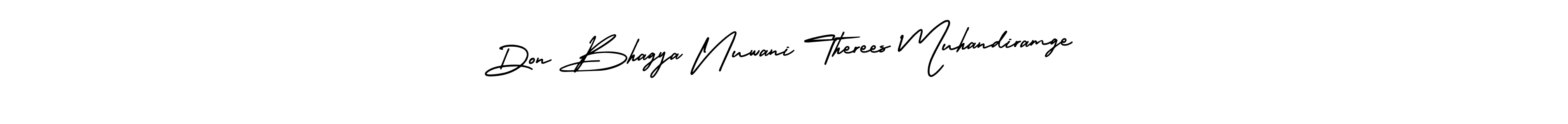 Design your own signature with our free online signature maker. With this signature software, you can create a handwritten (AmerikaSignatureDemo-Regular) signature for name Don Bhagya Nuwani Therees Muhandiramge. Don Bhagya Nuwani Therees Muhandiramge signature style 3 images and pictures png