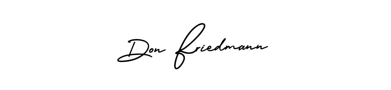 Make a beautiful signature design for name Don Friedmann. With this signature (AmerikaSignatureDemo-Regular) style, you can create a handwritten signature for free. Don Friedmann signature style 3 images and pictures png