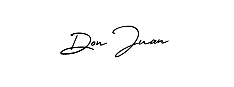 How to Draw Don Juan signature style? AmerikaSignatureDemo-Regular is a latest design signature styles for name Don Juan. Don Juan signature style 3 images and pictures png