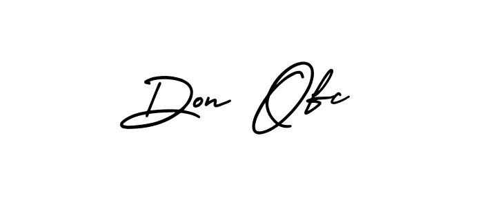 Also we have Don Ofc name is the best signature style. Create professional handwritten signature collection using AmerikaSignatureDemo-Regular autograph style. Don Ofc signature style 3 images and pictures png