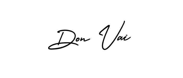 Make a beautiful signature design for name Don Vai. Use this online signature maker to create a handwritten signature for free. Don Vai signature style 3 images and pictures png