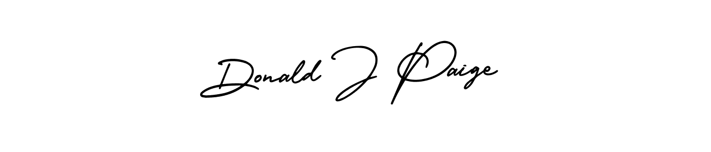 AmerikaSignatureDemo-Regular is a professional signature style that is perfect for those who want to add a touch of class to their signature. It is also a great choice for those who want to make their signature more unique. Get Donald J Paige name to fancy signature for free. Donald J Paige signature style 3 images and pictures png