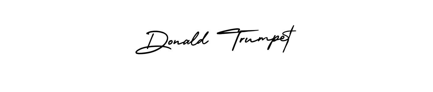 Create a beautiful signature design for name Donald Trumpet. With this signature (AmerikaSignatureDemo-Regular) fonts, you can make a handwritten signature for free. Donald Trumpet signature style 3 images and pictures png