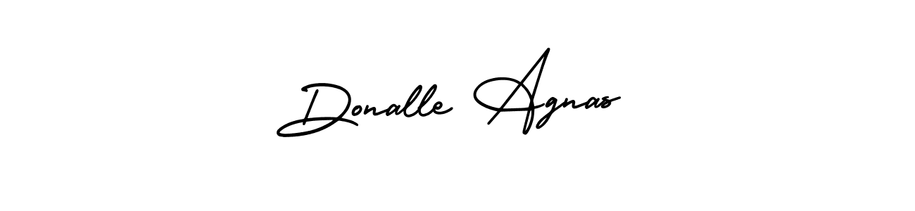 How to Draw Donalle Agnas signature style? AmerikaSignatureDemo-Regular is a latest design signature styles for name Donalle Agnas. Donalle Agnas signature style 3 images and pictures png