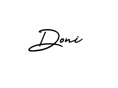 Best and Professional Signature Style for Doni. AmerikaSignatureDemo-Regular Best Signature Style Collection. Doni signature style 3 images and pictures png