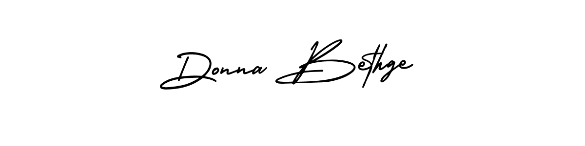 AmerikaSignatureDemo-Regular is a professional signature style that is perfect for those who want to add a touch of class to their signature. It is also a great choice for those who want to make their signature more unique. Get Donna Bethge name to fancy signature for free. Donna Bethge signature style 3 images and pictures png