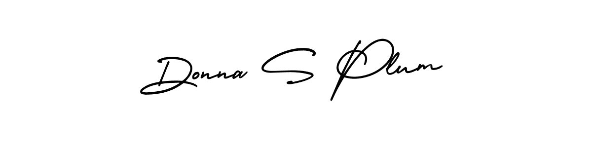 Make a short Donna S Plum signature style. Manage your documents anywhere anytime using AmerikaSignatureDemo-Regular. Create and add eSignatures, submit forms, share and send files easily. Donna S Plum signature style 3 images and pictures png