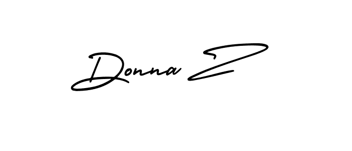 Also You can easily find your signature by using the search form. We will create Donna Z name handwritten signature images for you free of cost using AmerikaSignatureDemo-Regular sign style. Donna Z signature style 3 images and pictures png