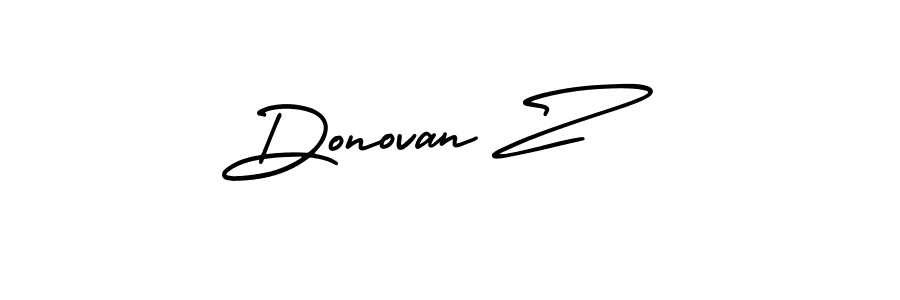 Also You can easily find your signature by using the search form. We will create Donovan Z name handwritten signature images for you free of cost using AmerikaSignatureDemo-Regular sign style. Donovan Z signature style 3 images and pictures png