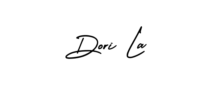 Make a short Dori La signature style. Manage your documents anywhere anytime using AmerikaSignatureDemo-Regular. Create and add eSignatures, submit forms, share and send files easily. Dori La signature style 3 images and pictures png