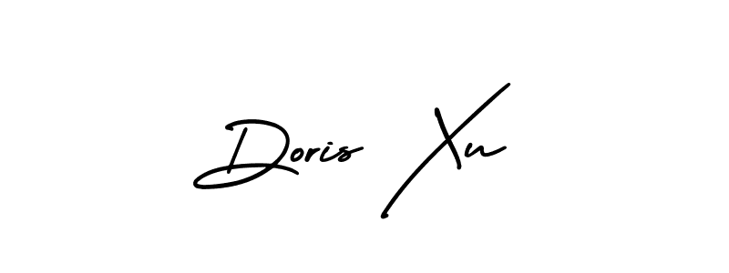 Design your own signature with our free online signature maker. With this signature software, you can create a handwritten (AmerikaSignatureDemo-Regular) signature for name Doris Xu. Doris Xu signature style 3 images and pictures png