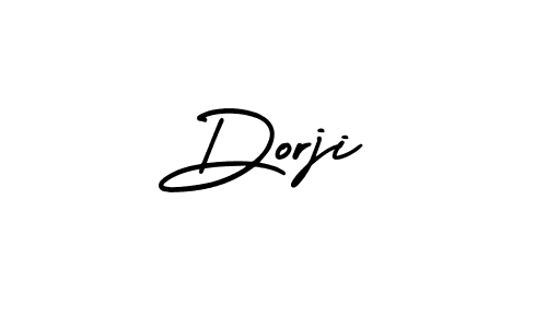 Make a beautiful signature design for name Dorji. With this signature (AmerikaSignatureDemo-Regular) style, you can create a handwritten signature for free. Dorji signature style 3 images and pictures png