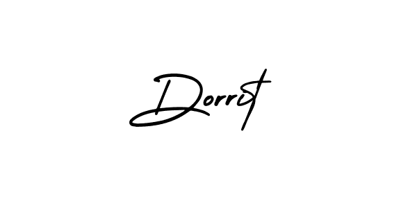 Make a beautiful signature design for name Dorrit. Use this online signature maker to create a handwritten signature for free. Dorrit signature style 3 images and pictures png