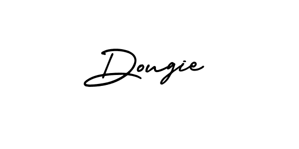 Design your own signature with our free online signature maker. With this signature software, you can create a handwritten (AmerikaSignatureDemo-Regular) signature for name Dougie. Dougie signature style 3 images and pictures png