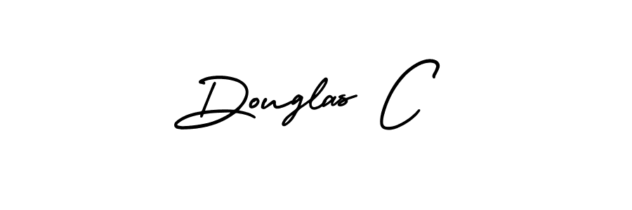 Design your own signature with our free online signature maker. With this signature software, you can create a handwritten (AmerikaSignatureDemo-Regular) signature for name Douglas C. Douglas C signature style 3 images and pictures png