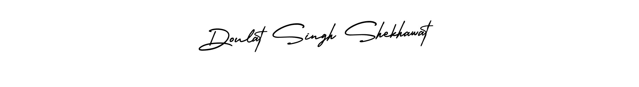 Create a beautiful signature design for name Doulat Singh Shekhawat. With this signature (AmerikaSignatureDemo-Regular) fonts, you can make a handwritten signature for free. Doulat Singh Shekhawat signature style 3 images and pictures png