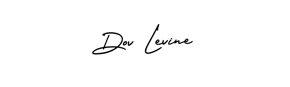 Design your own signature with our free online signature maker. With this signature software, you can create a handwritten (AmerikaSignatureDemo-Regular) signature for name Dov Levine. Dov Levine signature style 3 images and pictures png