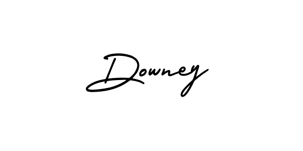 Create a beautiful signature design for name Downey. With this signature (AmerikaSignatureDemo-Regular) fonts, you can make a handwritten signature for free. Downey signature style 3 images and pictures png