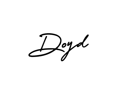 Make a beautiful signature design for name Doyd. With this signature (AmerikaSignatureDemo-Regular) style, you can create a handwritten signature for free. Doyd signature style 3 images and pictures png