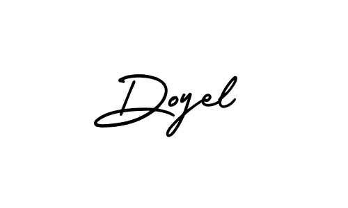 Also we have Doyel name is the best signature style. Create professional handwritten signature collection using AmerikaSignatureDemo-Regular autograph style. Doyel signature style 3 images and pictures png