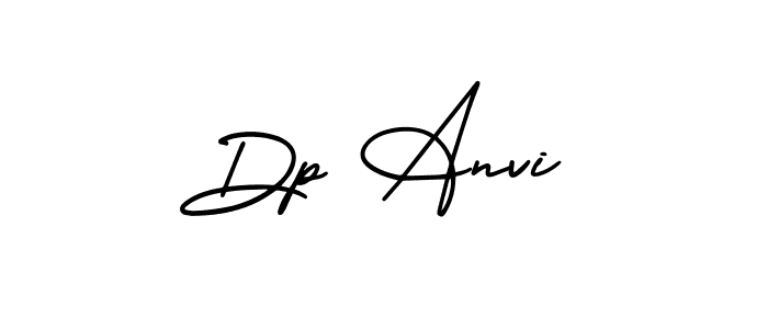 Create a beautiful signature design for name Dp Anvi. With this signature (AmerikaSignatureDemo-Regular) fonts, you can make a handwritten signature for free. Dp Anvi signature style 3 images and pictures png