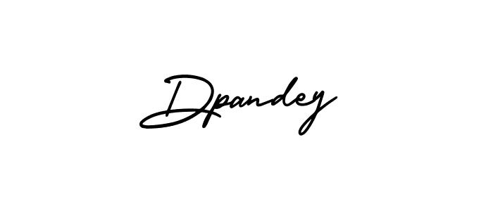 Design your own signature with our free online signature maker. With this signature software, you can create a handwritten (AmerikaSignatureDemo-Regular) signature for name Dpandey. Dpandey signature style 3 images and pictures png