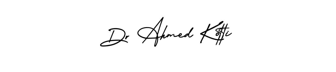 Also we have Dr Ahmed Kotti name is the best signature style. Create professional handwritten signature collection using AmerikaSignatureDemo-Regular autograph style. Dr Ahmed Kotti signature style 3 images and pictures png