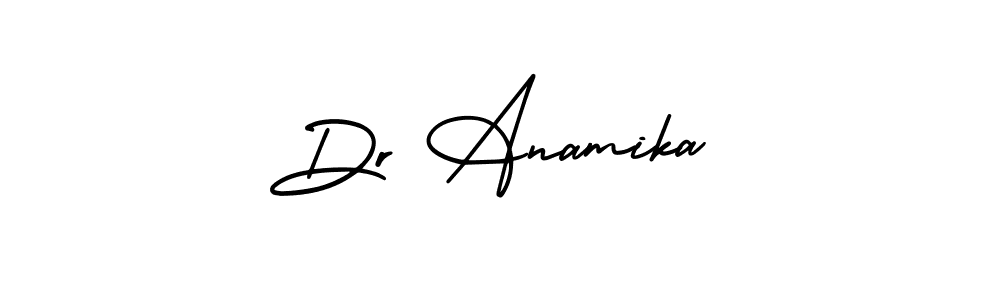 Also we have Dr Anamika name is the best signature style. Create professional handwritten signature collection using AmerikaSignatureDemo-Regular autograph style. Dr Anamika signature style 3 images and pictures png