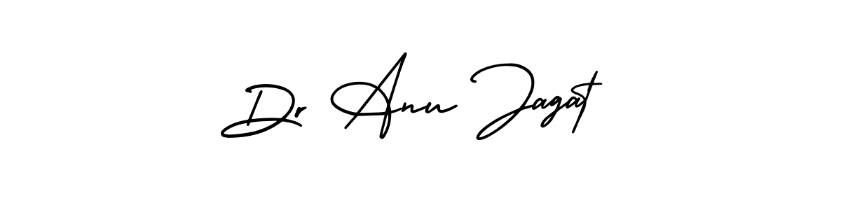 Make a short Dr Anu Jagat signature style. Manage your documents anywhere anytime using AmerikaSignatureDemo-Regular. Create and add eSignatures, submit forms, share and send files easily. Dr Anu Jagat signature style 3 images and pictures png