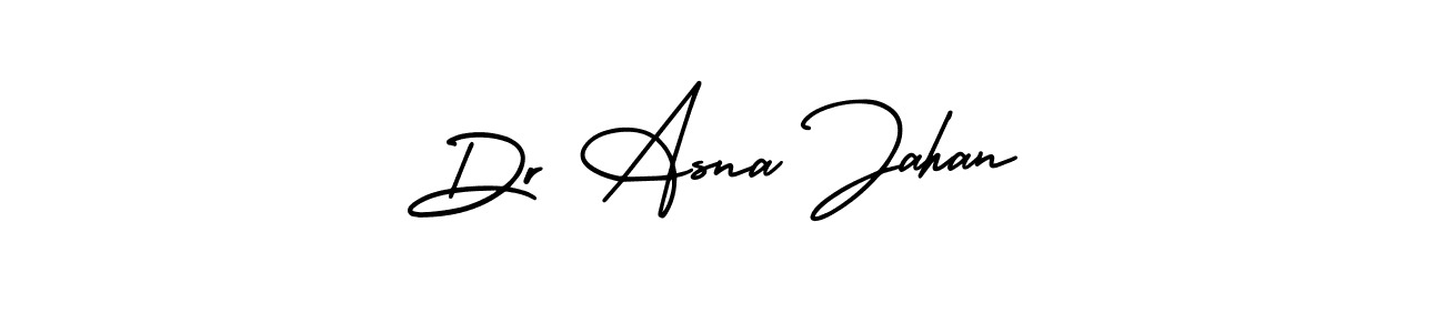 Best and Professional Signature Style for Dr Asna Jahan. AmerikaSignatureDemo-Regular Best Signature Style Collection. Dr Asna Jahan signature style 3 images and pictures png