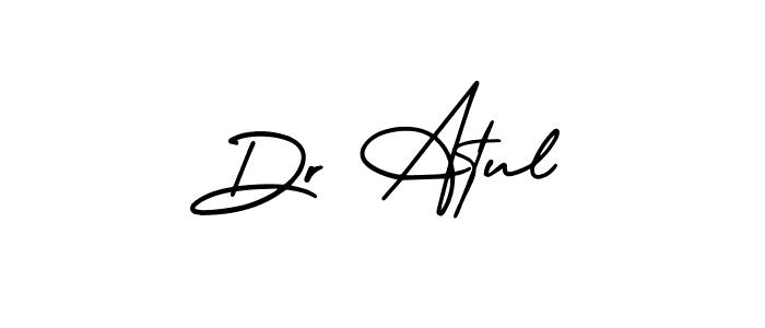 Check out images of Autograph of Dr Atul name. Actor Dr Atul Signature Style. AmerikaSignatureDemo-Regular is a professional sign style online. Dr Atul signature style 3 images and pictures png