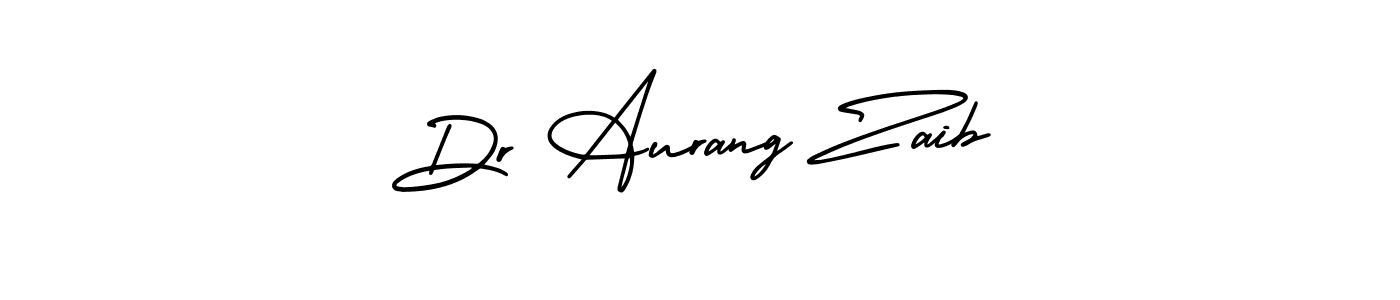 How to make Dr Aurang Zaib name signature. Use AmerikaSignatureDemo-Regular style for creating short signs online. This is the latest handwritten sign. Dr Aurang Zaib signature style 3 images and pictures png