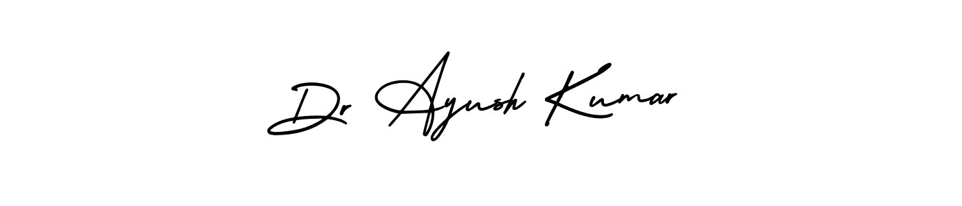 if you are searching for the best signature style for your name Dr Ayush Kumar. so please give up your signature search. here we have designed multiple signature styles  using AmerikaSignatureDemo-Regular. Dr Ayush Kumar signature style 3 images and pictures png