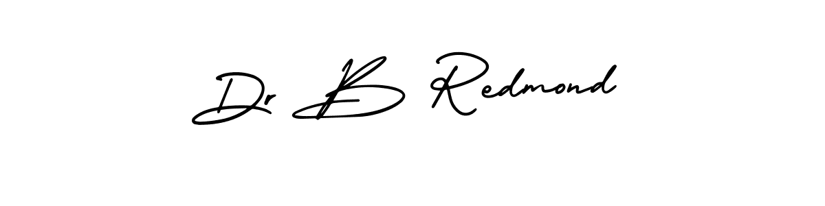 Make a beautiful signature design for name Dr B Redmond. Use this online signature maker to create a handwritten signature for free. Dr B Redmond signature style 3 images and pictures png