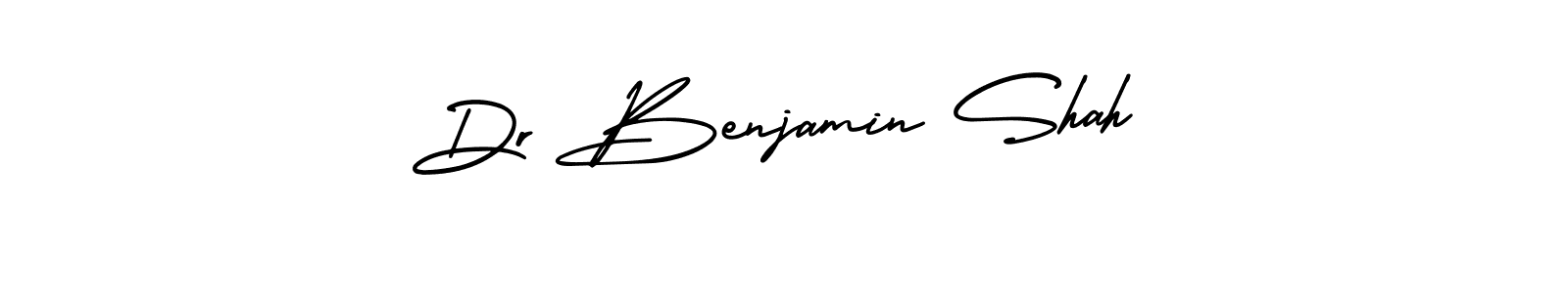 Make a beautiful signature design for name Dr Benjamin Shah. With this signature (AmerikaSignatureDemo-Regular) style, you can create a handwritten signature for free. Dr Benjamin Shah signature style 3 images and pictures png