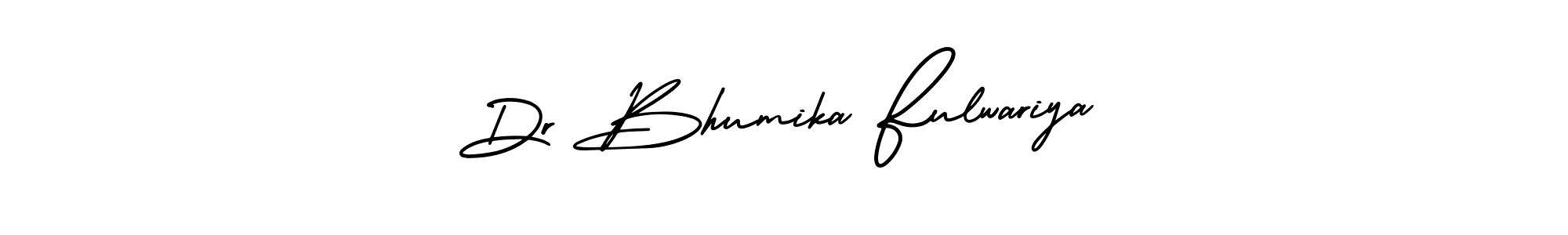 See photos of Dr Bhumika Fulwariya official signature by Spectra . Check more albums & portfolios. Read reviews & check more about AmerikaSignatureDemo-Regular font. Dr Bhumika Fulwariya signature style 3 images and pictures png