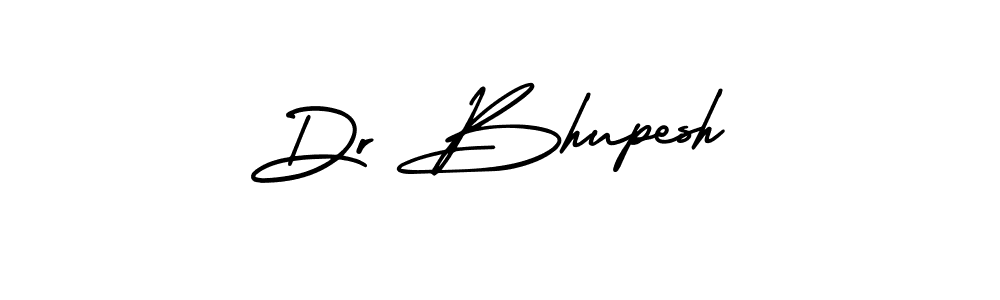 Dr Bhupesh stylish signature style. Best Handwritten Sign (AmerikaSignatureDemo-Regular) for my name. Handwritten Signature Collection Ideas for my name Dr Bhupesh. Dr Bhupesh signature style 3 images and pictures png