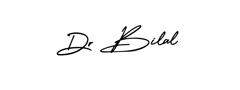 Make a beautiful signature design for name Dr Bilal. Use this online signature maker to create a handwritten signature for free. Dr Bilal signature style 3 images and pictures png