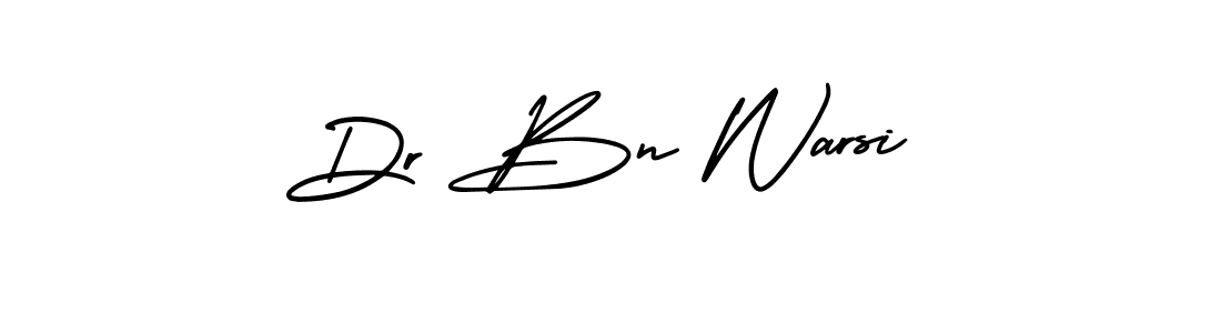 Create a beautiful signature design for name Dr Bn Warsi. With this signature (AmerikaSignatureDemo-Regular) fonts, you can make a handwritten signature for free. Dr Bn Warsi signature style 3 images and pictures png
