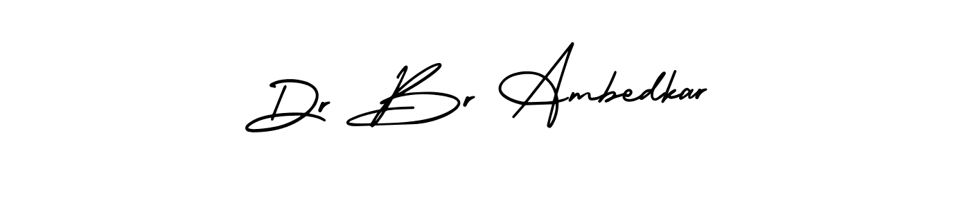 Design your own signature with our free online signature maker. With this signature software, you can create a handwritten (AmerikaSignatureDemo-Regular) signature for name Dr Br Ambedkar. Dr Br Ambedkar signature style 3 images and pictures png