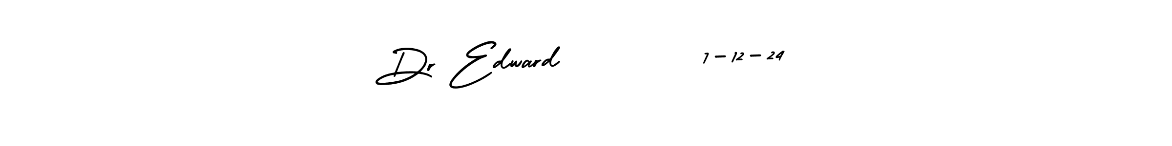 This is the best signature style for the Dr Edward        7-12-24 name. Also you like these signature font (AmerikaSignatureDemo-Regular). Mix name signature. Dr Edward        7-12-24 signature style 3 images and pictures png