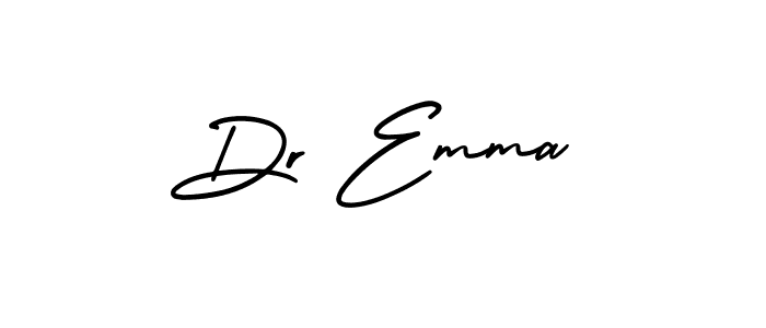 Make a short Dr Emma signature style. Manage your documents anywhere anytime using AmerikaSignatureDemo-Regular. Create and add eSignatures, submit forms, share and send files easily. Dr Emma signature style 3 images and pictures png