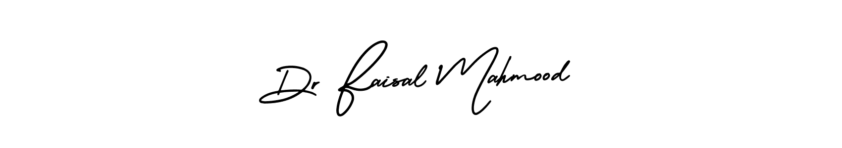 Create a beautiful signature design for name Dr Faisal Mahmood. With this signature (AmerikaSignatureDemo-Regular) fonts, you can make a handwritten signature for free. Dr Faisal Mahmood signature style 3 images and pictures png